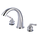 Milano Two-Handle 3-Hole Deck Mount Roman Tub Faucet