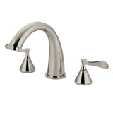 Century Two-Handle 3-Hole Deck Mount Roman Tub Faucet