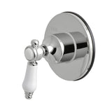 Bel-Air Single-Handle Three-Way Diverter Valve with Round Trim Kit
