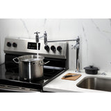 Restoration Two-Handle 1-Hole Deck Mount Pot Filler Faucet