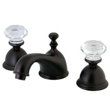 Celebrity Two-Handle 3-Hole Deck Mount Widespread Bathroom Faucet with Brass Pop-Up