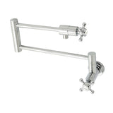 Metropolitan Two-Handle 1-Hole Wall Mount Pot Filler Faucet