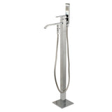 Executive Single-Handle 1-Hole Freestanding Tub Faucet with Hand Shower