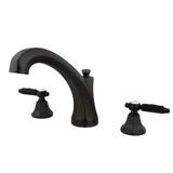 Georgian Two-Handle 3-Hole Deck Mount Roman Tub Faucet
