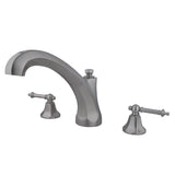 Metropolitan Two-Handle 3-Hole Deck Mount Roman Tub Faucet