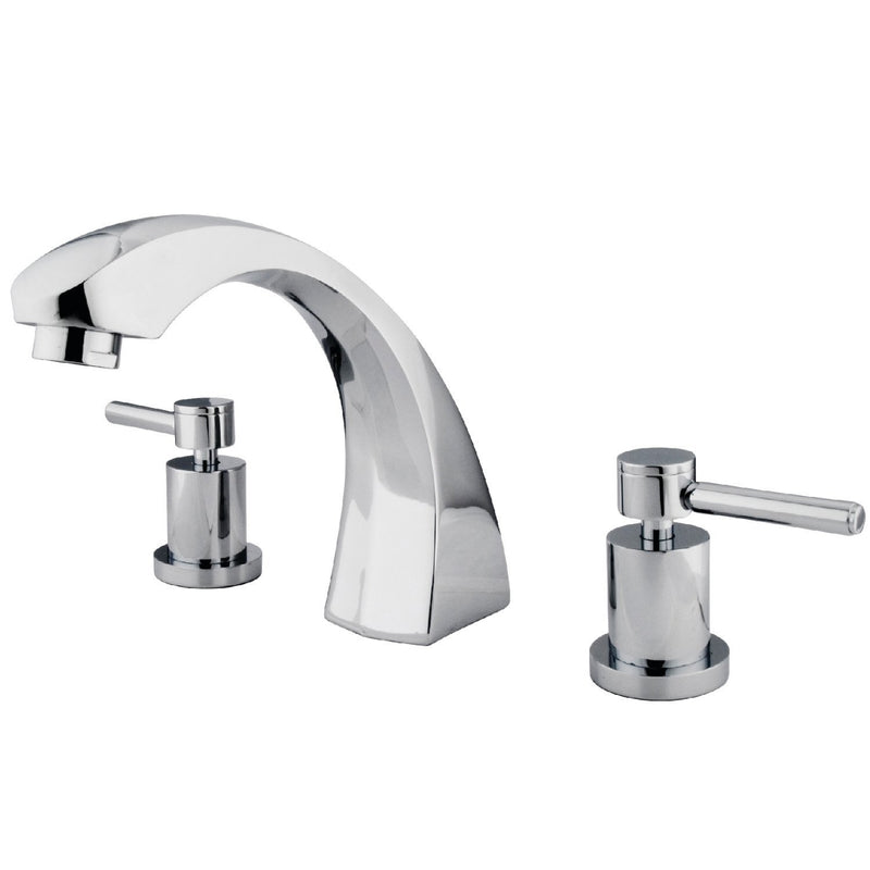 Concord Two-Handle 3-Hole Deck Mount Roman Tub Faucet