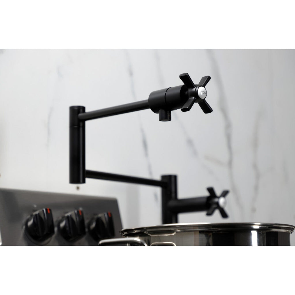Millennium Two-Handle 1-Hole Deck Mount Pot Filler Faucet