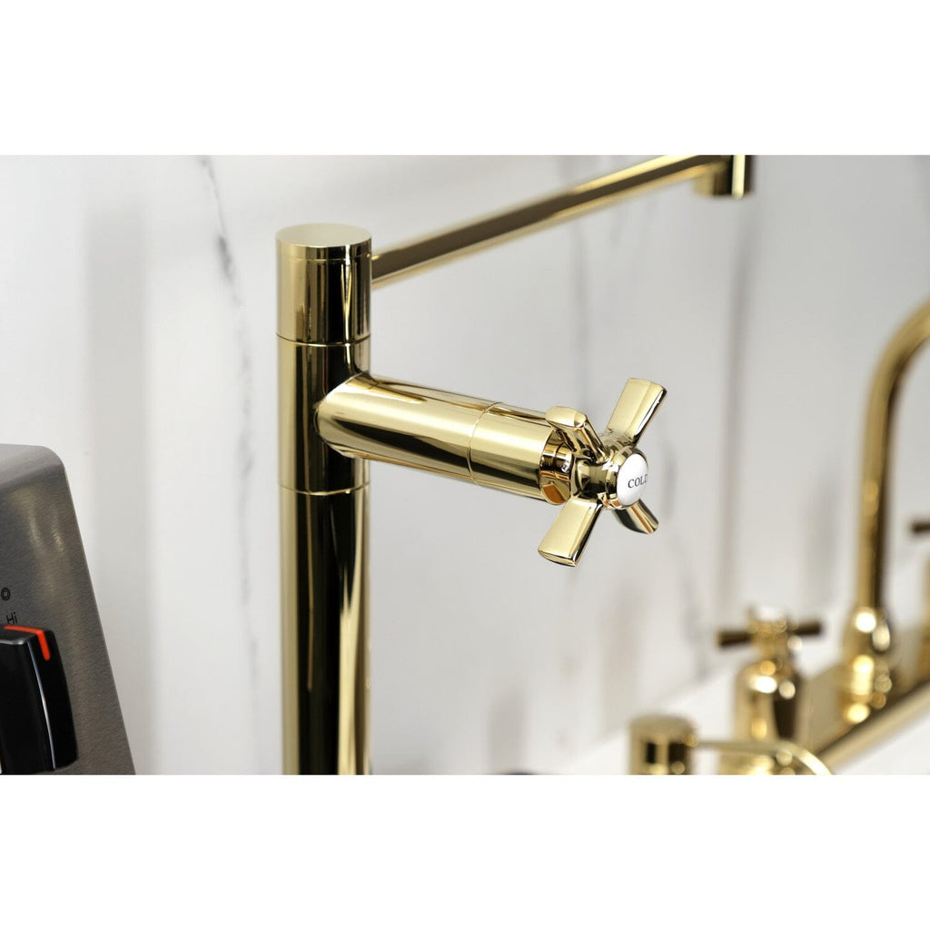 Millennium Two-Handle 1-Hole Deck Mount Pot Filler Faucet