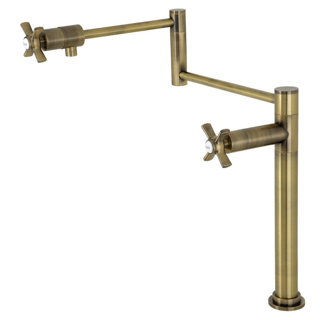 Millennium Two-Handle 1-Hole Deck Mount Pot Filler Faucet