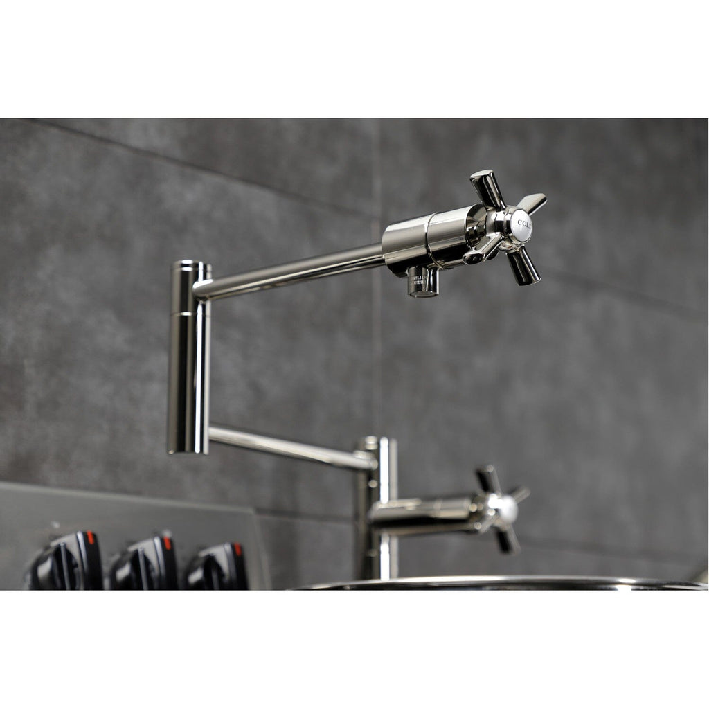 Millennium Two-Handle 1-Hole Deck Mount Pot Filler Faucet