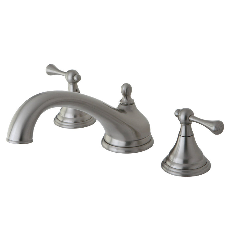 Vintage Two-Handle 3-Hole Deck Mount Roman Tub Faucet