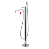Kaiser Single-Handle 1-Hole Freestanding Tub Faucet with Hand Shower