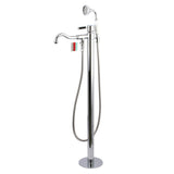 Kaiser Single-Handle 1-Hole Freestanding Tub Faucet with Hand Shower