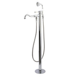 Paris Single-Handle 1-Hole Freestanding Tub Faucet with Hand Shower