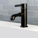 Kaiser Single-Handle 1-Hole Deck Mount Bathroom Faucet with Brass Pop-Up
