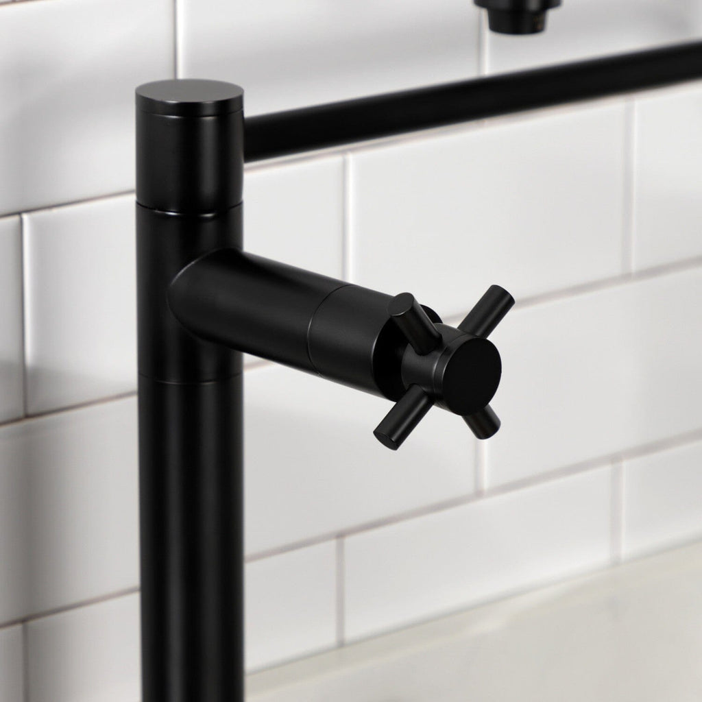 Concord Two-Handle 1-Hole Deck Mount Pot Filler Faucet