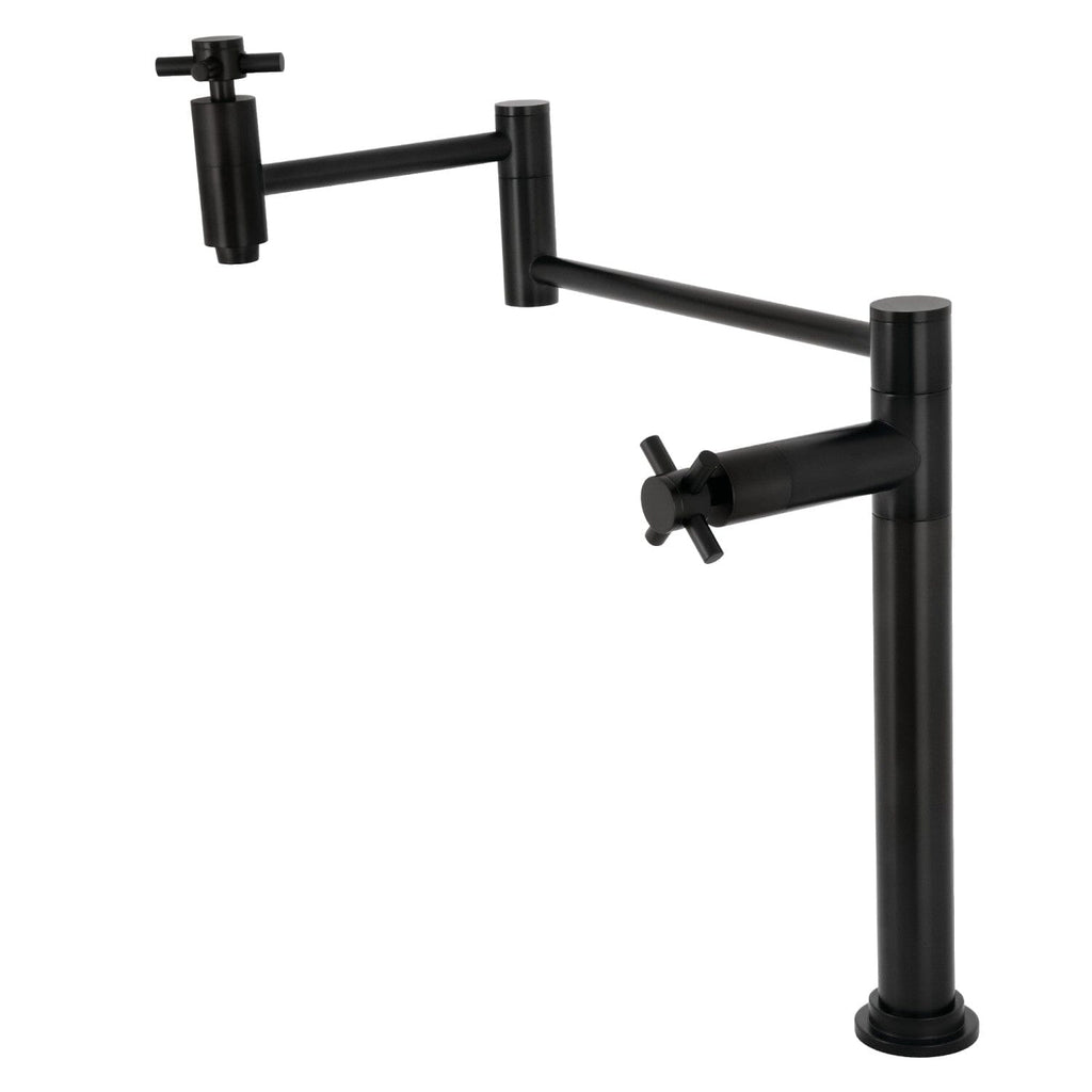 Concord Two-Handle 1-Hole Deck Mount Pot Filler Faucet