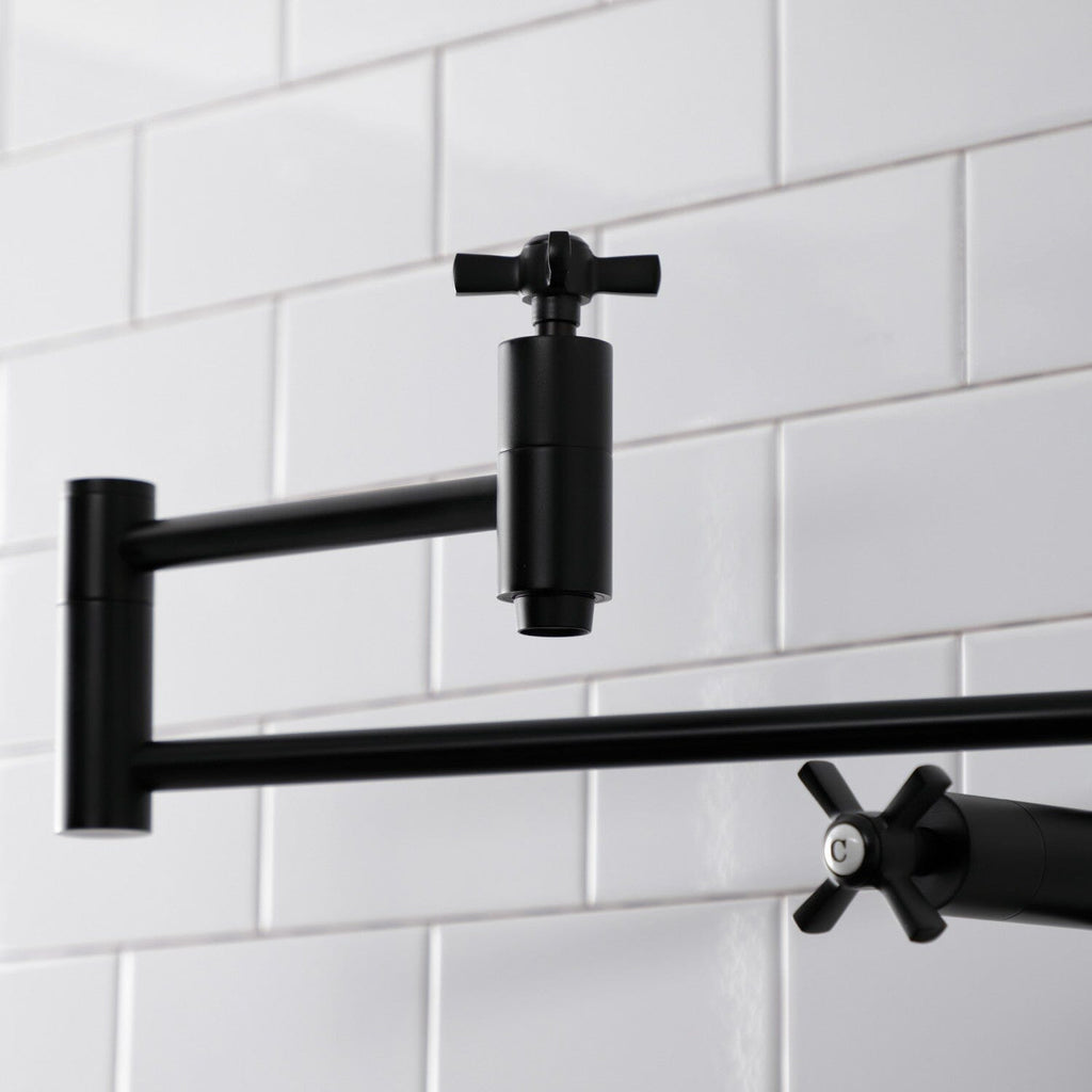 Millennium Two-Handle 1-Hole Deck Mount Pot Filler Faucet