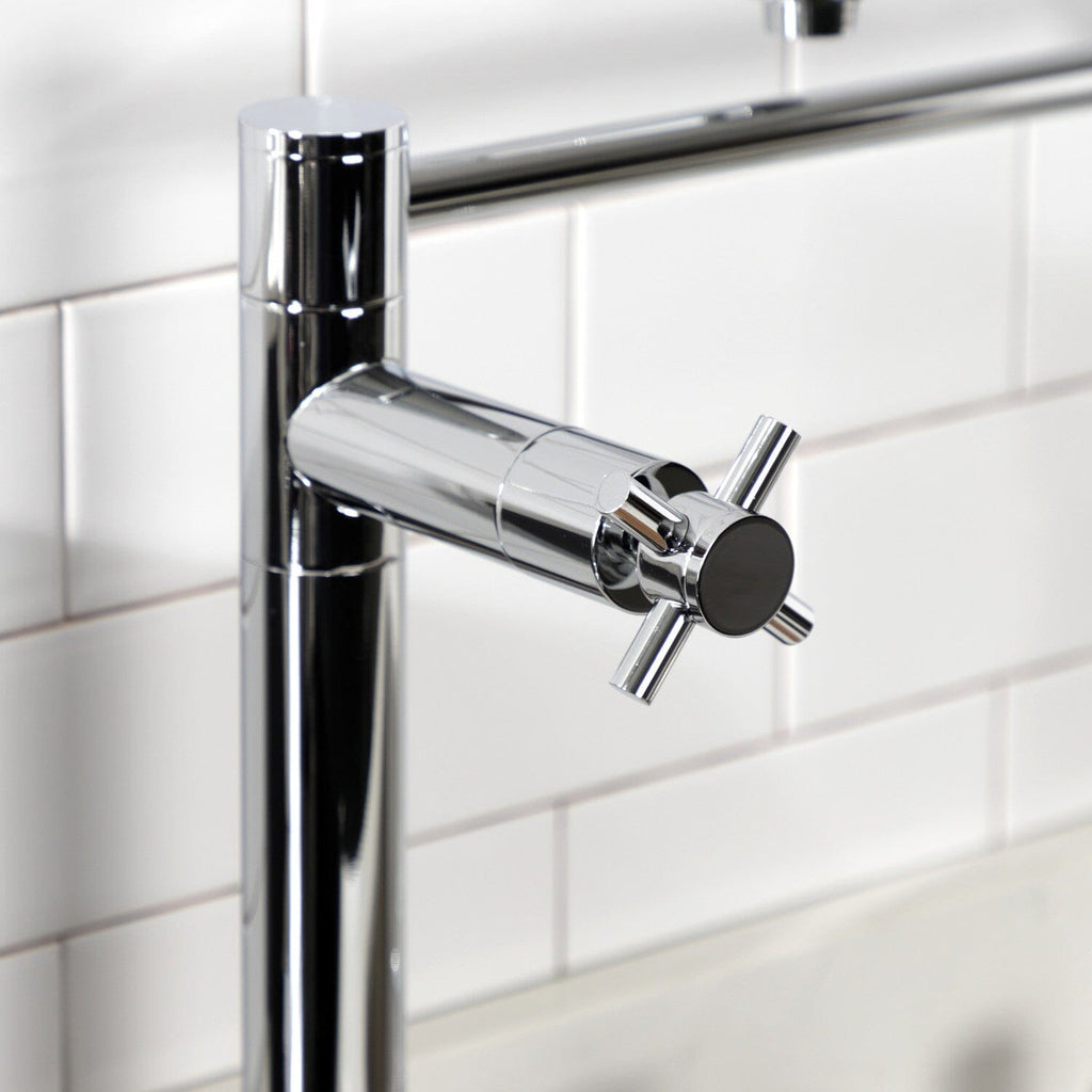 Concord Two-Handle 1-Hole Deck Mount Pot Filler Faucet