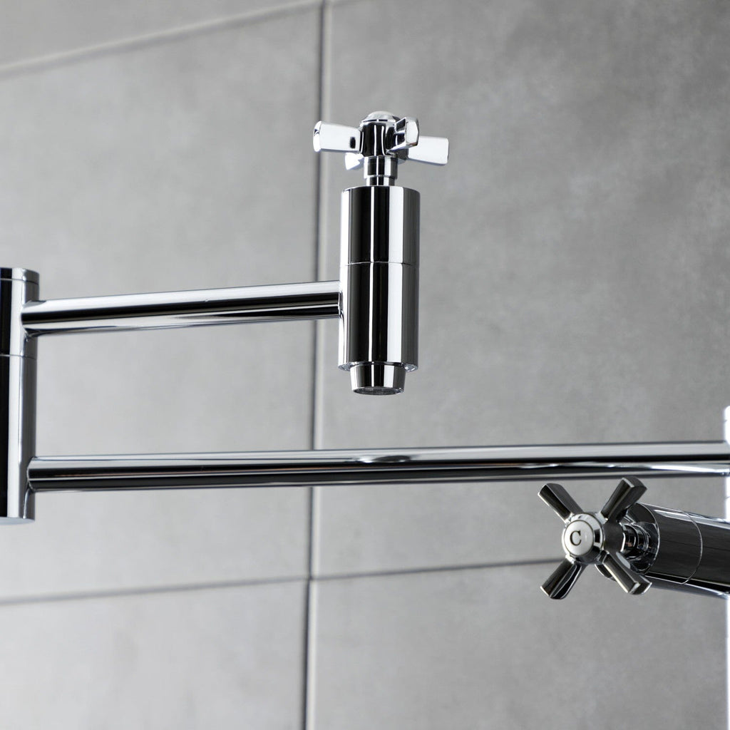 Millennium Two-Handle 1-Hole Deck Mount Pot Filler Faucet