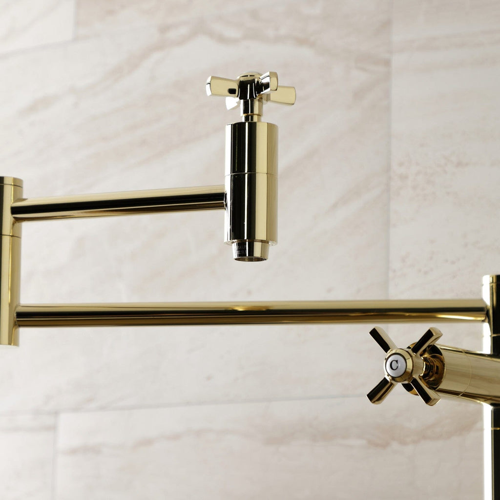 Millennium Two-Handle 1-Hole Deck Mount Pot Filler Faucet