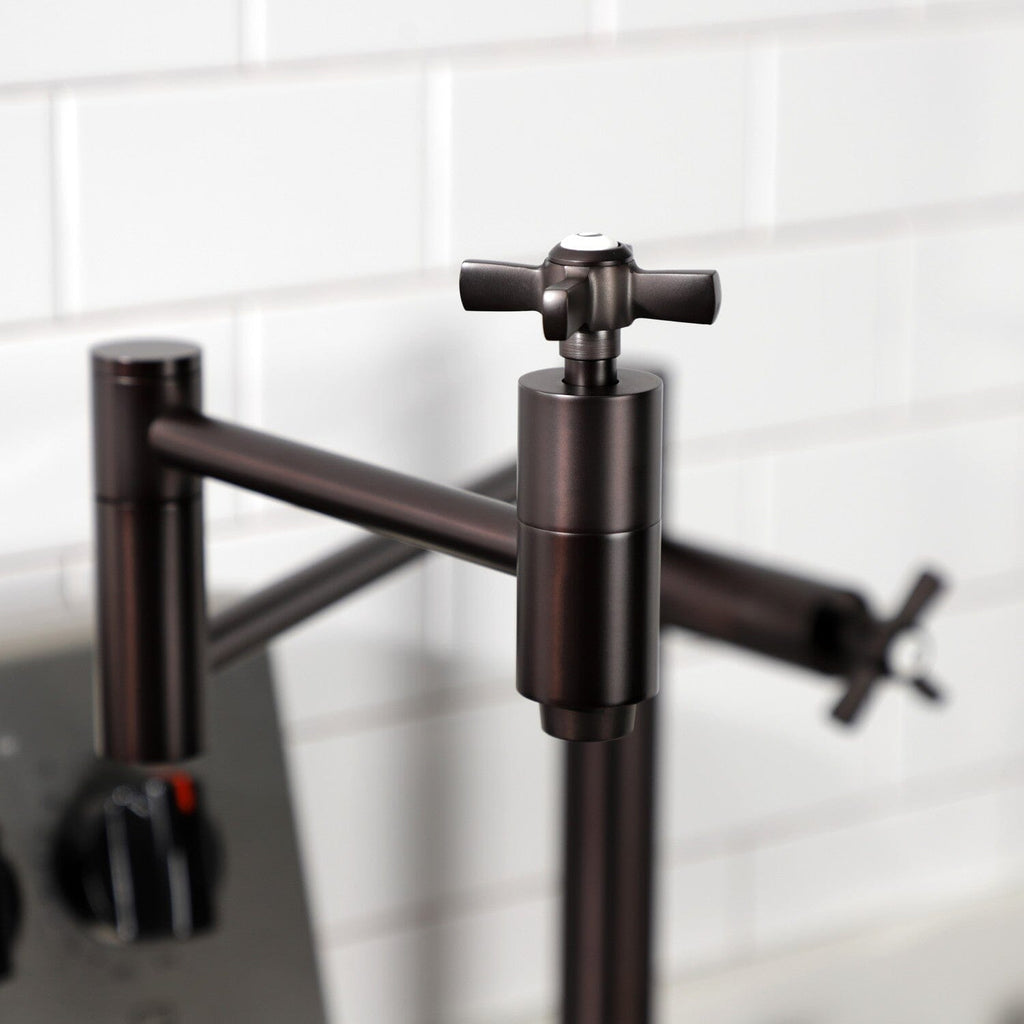 Millennium Two-Handle 1-Hole Deck Mount Pot Filler Faucet