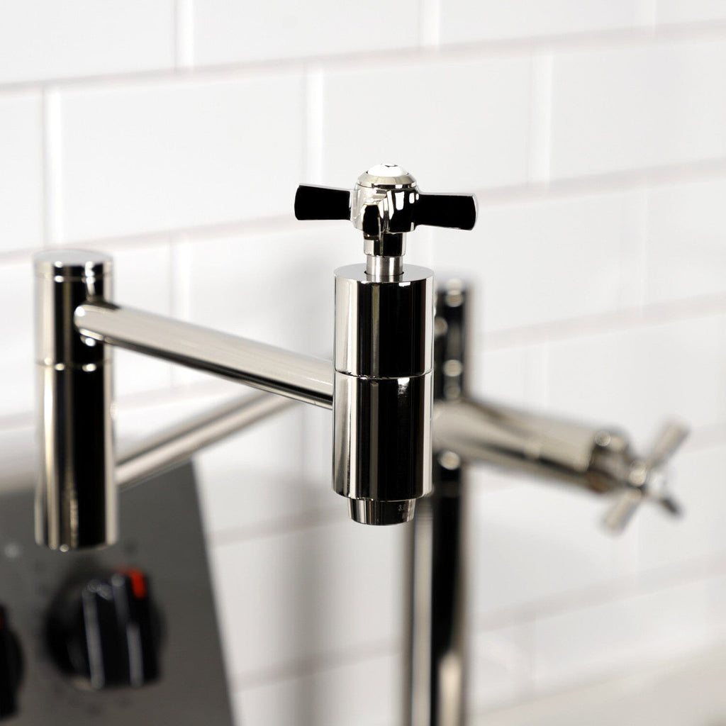 Millennium Two-Handle 1-Hole Deck Mount Pot Filler Faucet