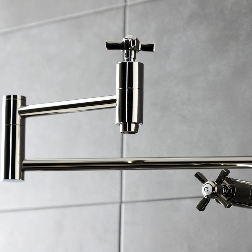 Millennium Two-Handle 1-Hole Deck Mount Pot Filler Faucet