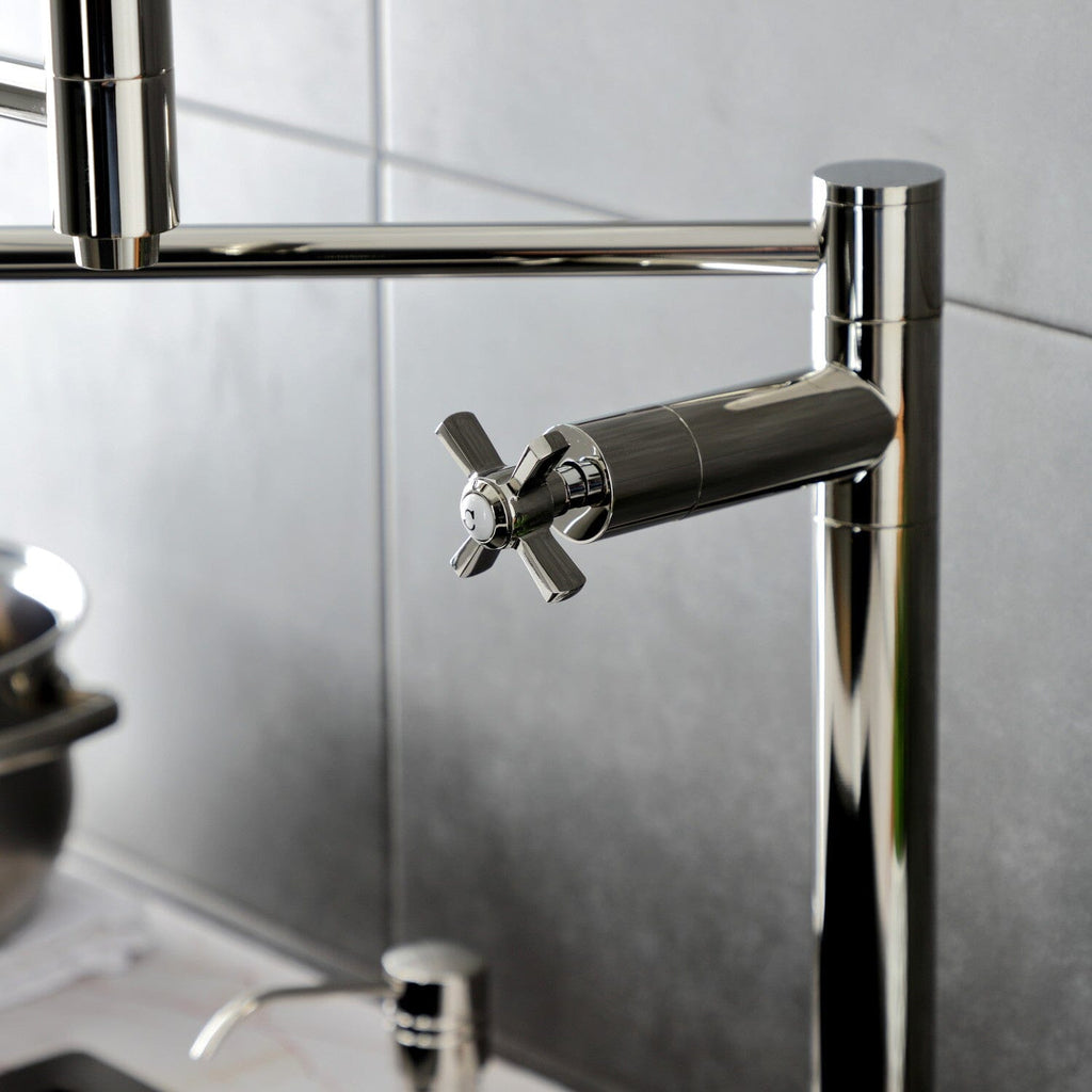 Millennium Two-Handle 1-Hole Deck Mount Pot Filler Faucet