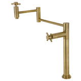 Concord Two-Handle 1-Hole Deck Mount Pot Filler Faucet