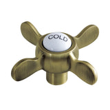 Essex Brass Cross Handle (Cold Side)