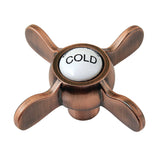 Essex Brass Cross Handle (Cold Side)