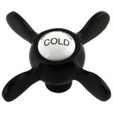 Essex Brass Cross Handle (Cold Side)