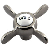 Essex Brass Cross Handle (Cold Side)