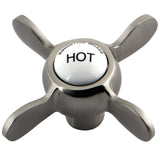 Essex Brass Cross Handle (Hot Side)