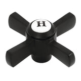 Brass Cross Handle (Hot Side)