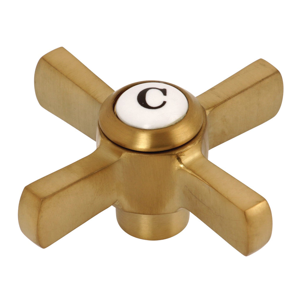 Millennium Brass Cross Handle (Cold Side)