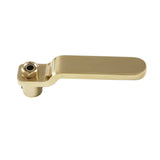Whitaker Brass Industrial Style Lever Handle