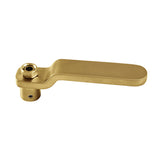 Whitaker Brass Industrial Style Lever Handle