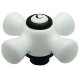 Porcelain Cross Handle (Cold Side)