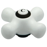Porcelain Cross Handle (Cold Side)