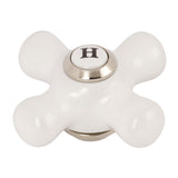 Porcelain Cross Handle (Hot Side)