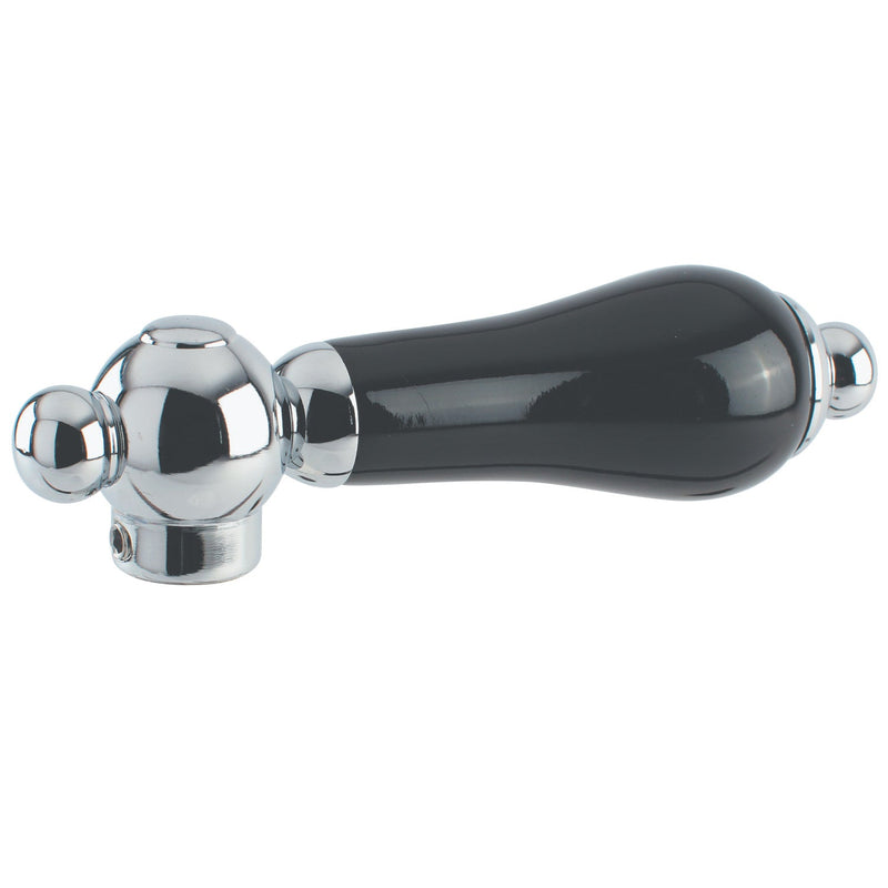 Duchess Black Porcelain Lever Handle