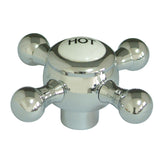 Brass Cross Handle (Hot Side)