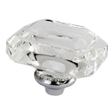 Crystal Rectangular Knob Handle