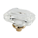 Crystal Rectangular Knob Handle