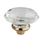 Crystal Oval Knob Handle
