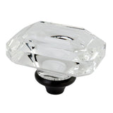 Crystal Rectangular Knob Handle