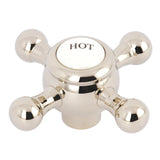 Brass Cross Handle (Hot Side)