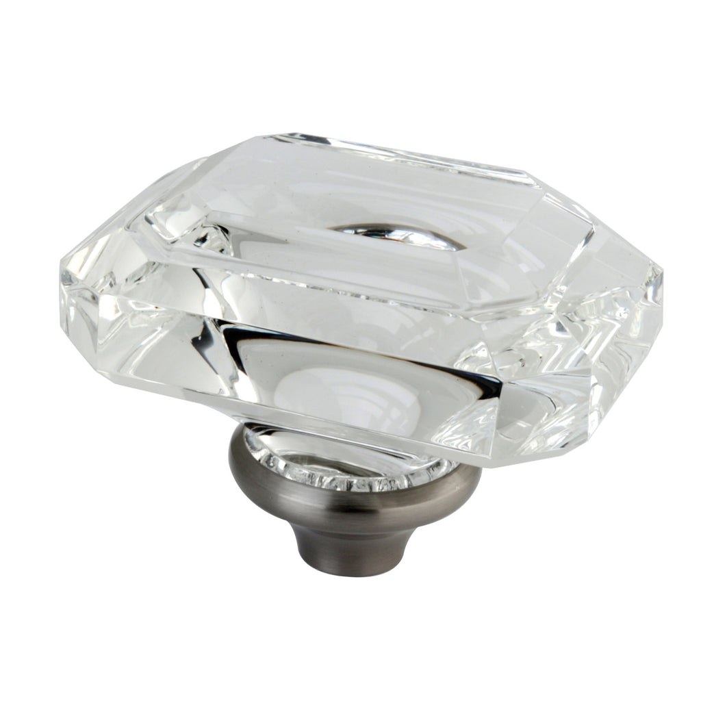 Crystal Rectangular Knob Handle